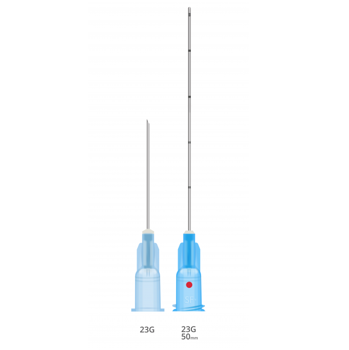SoftFil Precision Micro-Cannula 23G - 50mm - XL (20St. Kits) – Bild 2